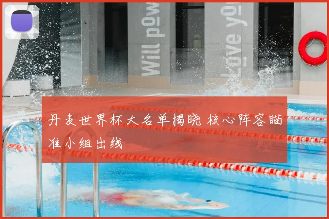 丹麦世界杯大名单揭晓 核心阵容瞄准小组出线